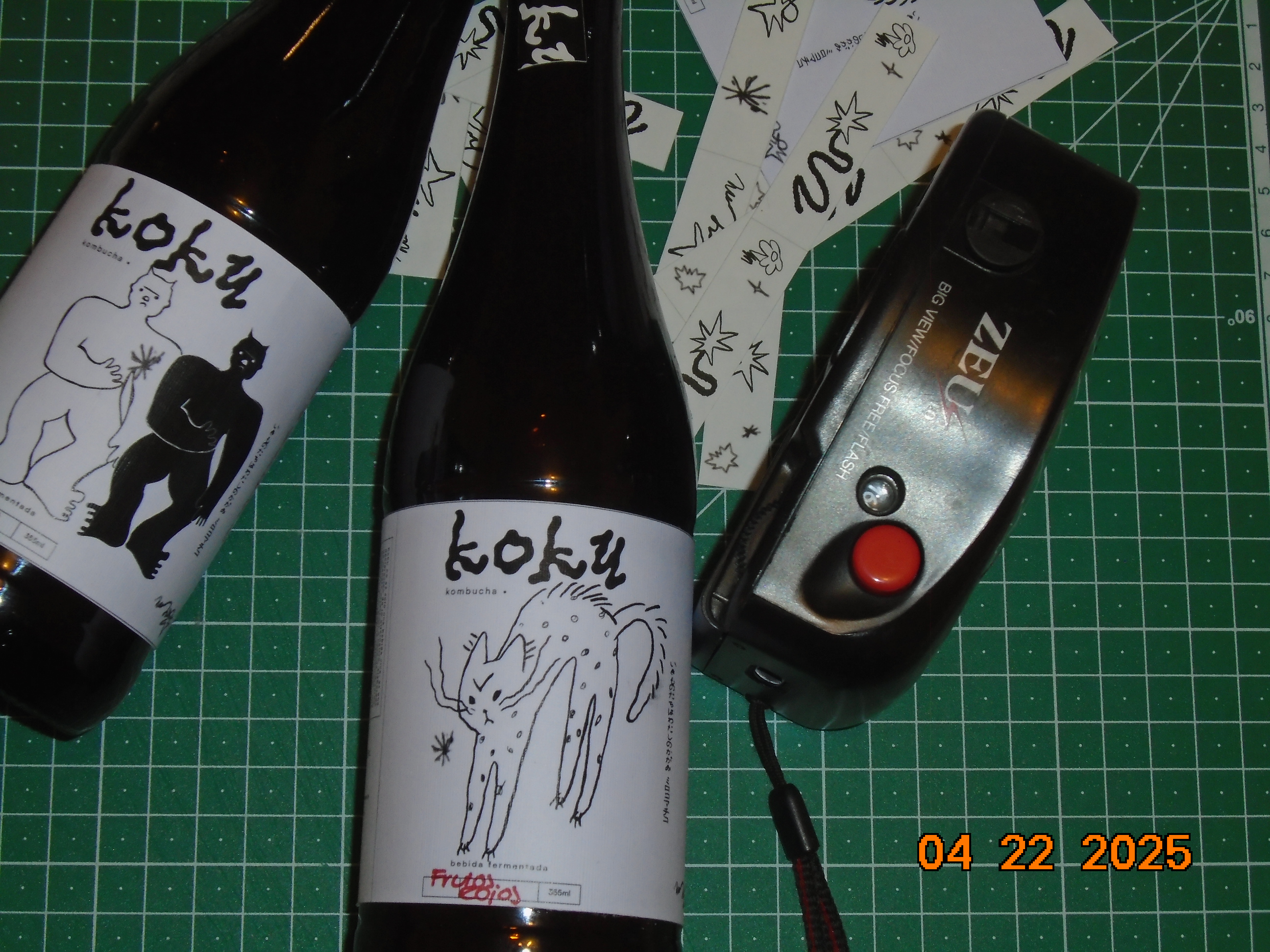 Botella de Kokumbucha